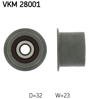 SKF Vezetőgörgő, vezérműszíj VKM28001_SKF